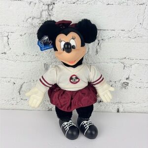 Applause Vintage Minnie Mouse Mousekateer Club Doll NWT